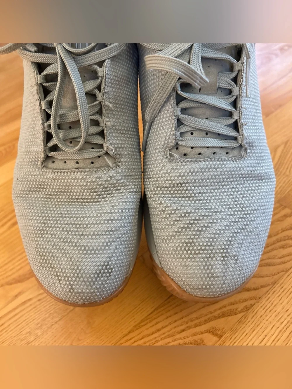 No Bull Outwork Edge Sneakers Gray Dot Shoes STRENGTH TRAINING SHOE Mens Size 11